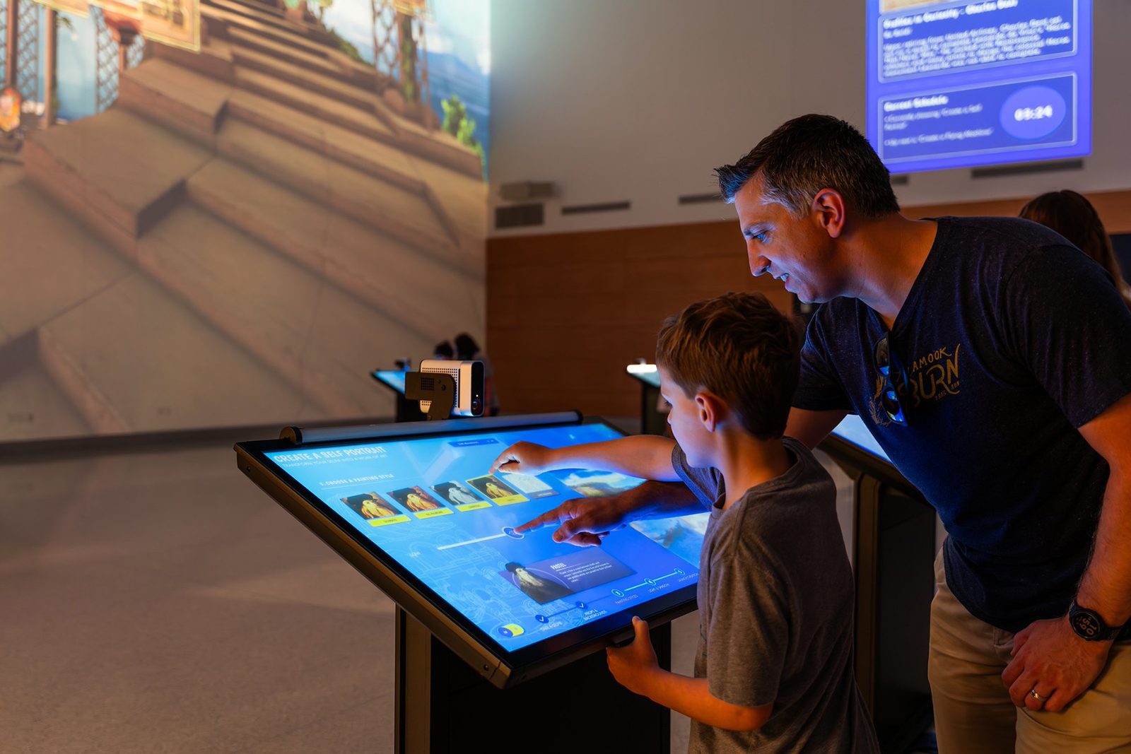 Large-Screen Interactive Tech: Touch, Radar, Motion, AR